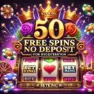 50 фріспінів без депозиту за реєстрацію в Betking