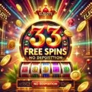 33 фріспіни без депозиту за реєстрацію Elslots casino